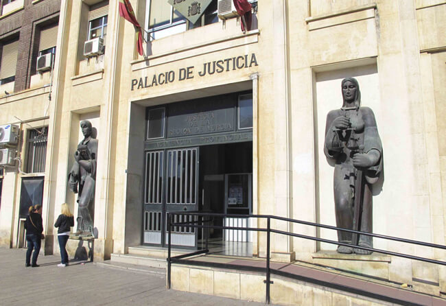 Palacio de justicia Despacho de procuradores Murcia
